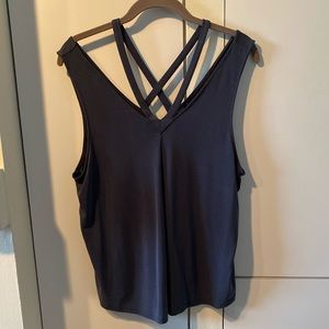 Navy Blue top American Eagle size L